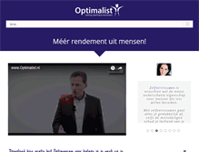 Tablet Screenshot of optimalist.nl